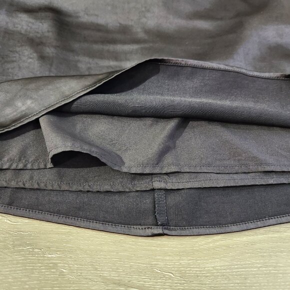 Lulus Stay Celebrating Black Satin Bodycon Mini Dress Women's Size S - Picture 13 of 16